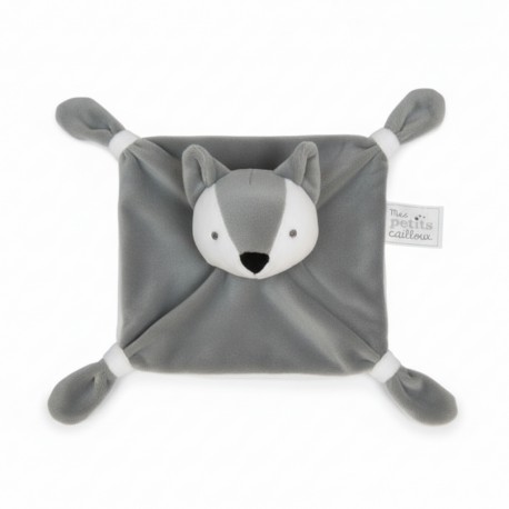 doudou renard gris