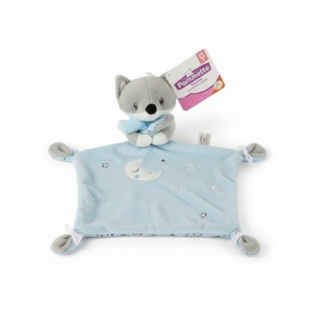doudou renard bleu
