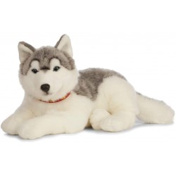 peluche geante chien husky